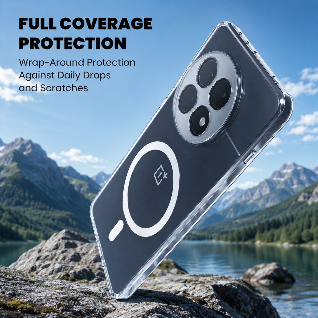 Oneplus 13 5G Clear Anti-Yellow MagSafe Protective Case