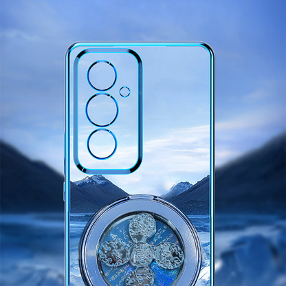 Samsung Galaxy A35 5G Electroplating Reflective Fidget Rotating Back Case