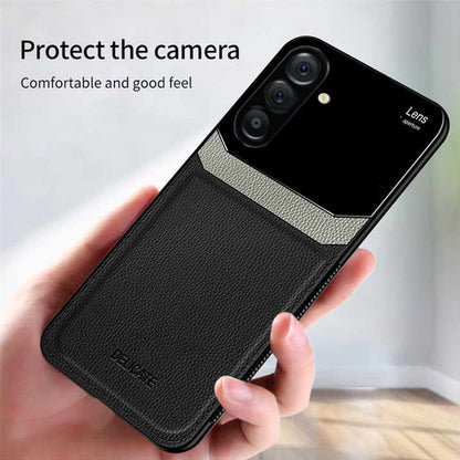 Samsung Galaxy A36 5G Premium Leather Lens Protective Case (Buy 1 Get 1 Surprise Cover)