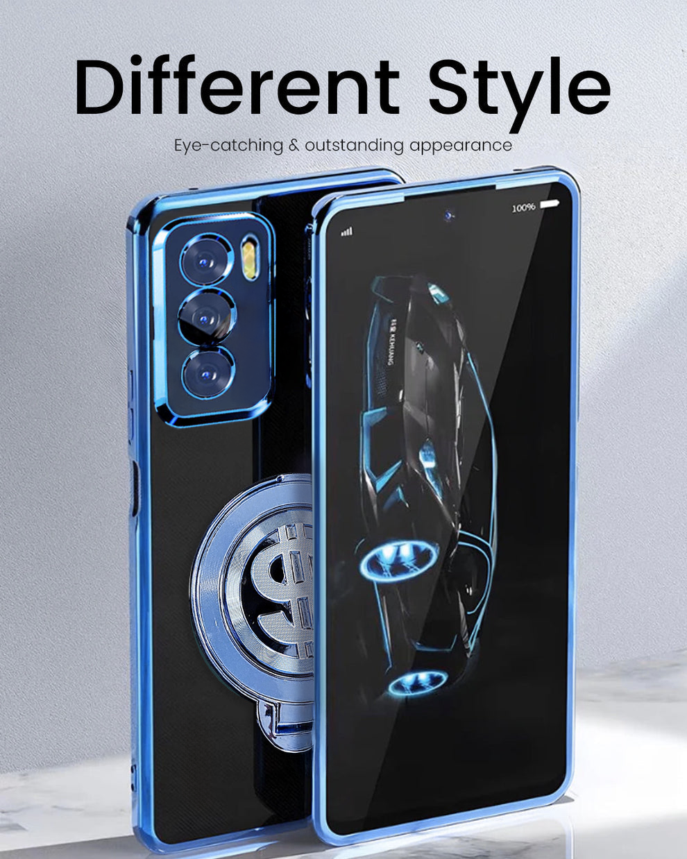 Oppo Reno 12 Pro 5G Electroplating Dollar Case