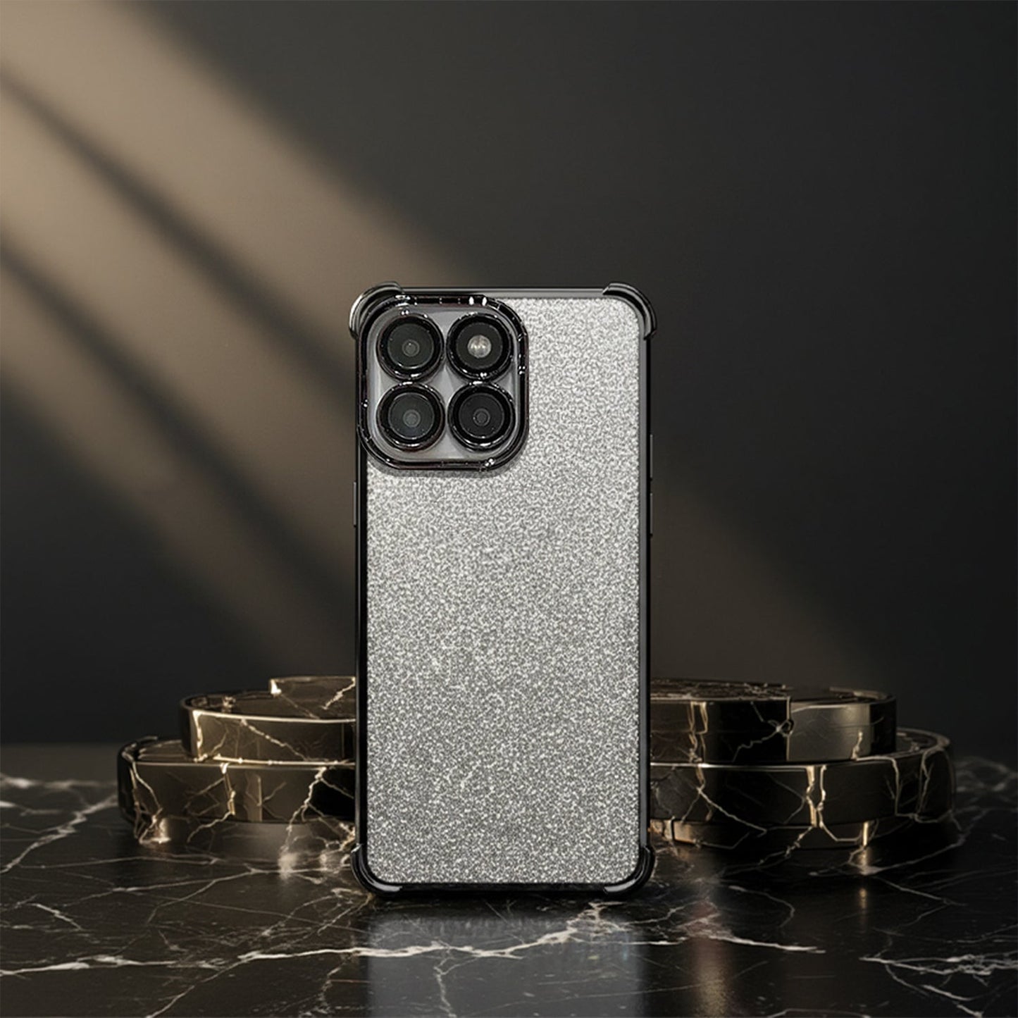 Motorola Edge 60 Pro 5G Luxury Shimmer Shockproof Airbag Case