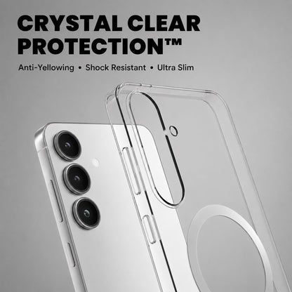 Samsung Galaxy S23 FE 5G Clear Anti-Yellow MagSafe Protective Case