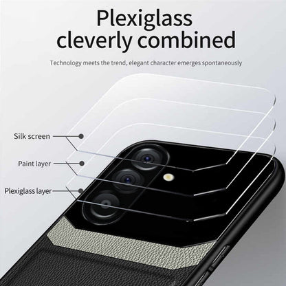 Samsung Galaxy A56 5G Premium Leather Lens Protective Case