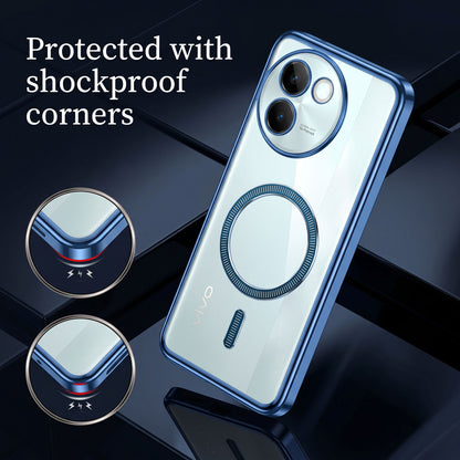 Vivo V30e 5G Electroplated Magnetic Magsafe Case