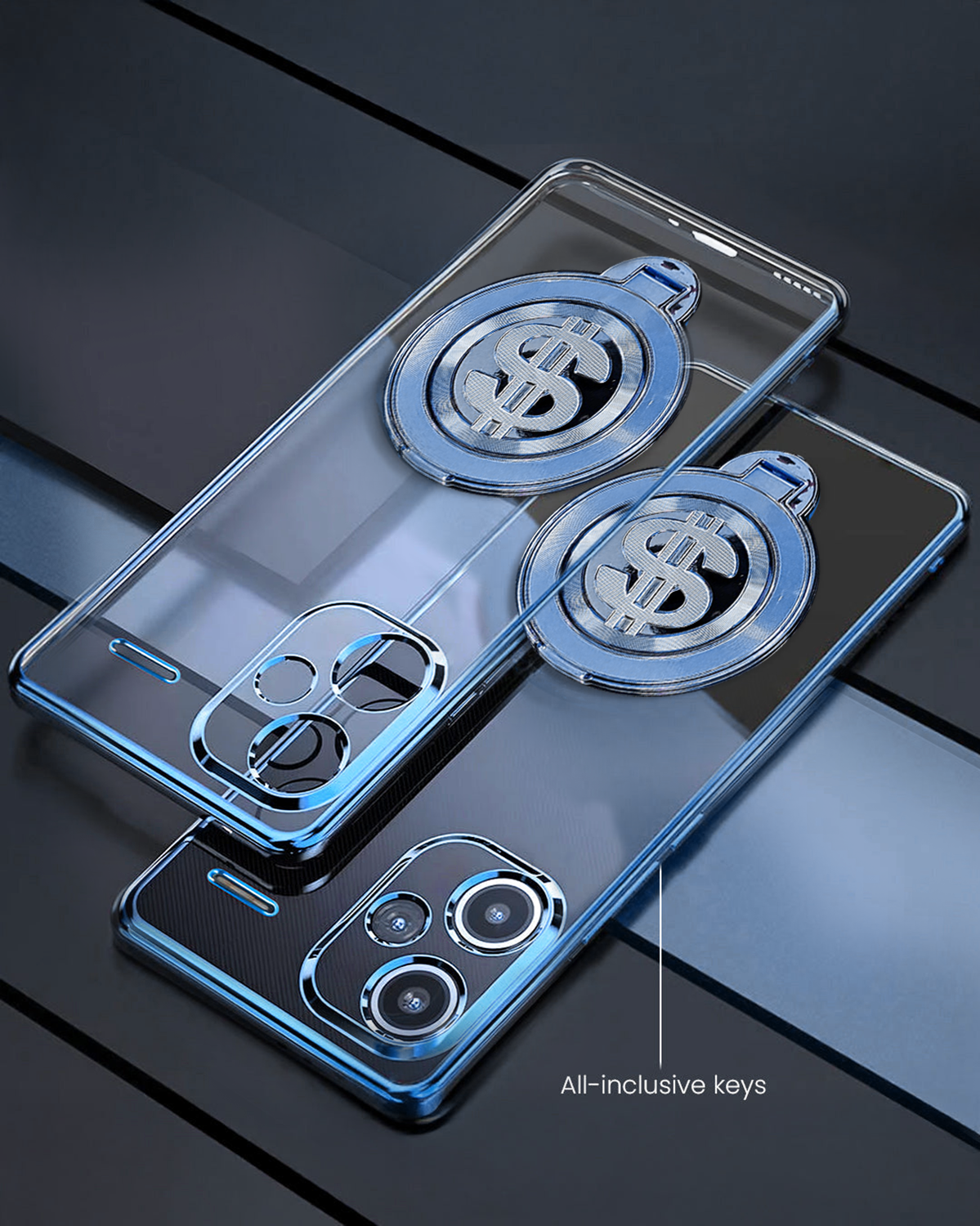 Redmi Note 13 Pro+ 5G Electroplating Dollar Case