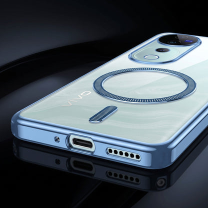 Vivo V40 Pro 5G Electroplated Magnetic Magsafe Case