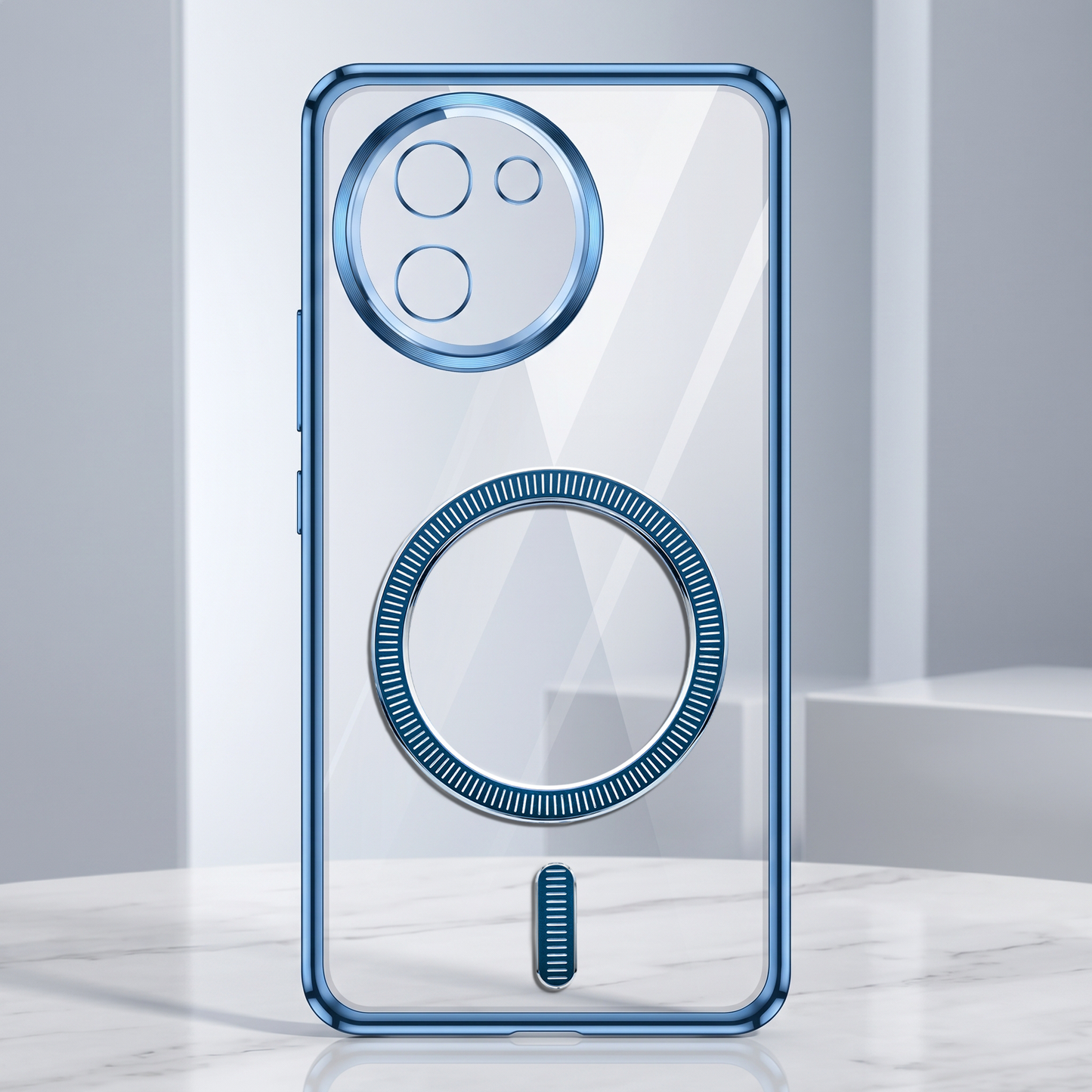 Vivo T3x 5G Electroplated Magnetic Magsafe Case