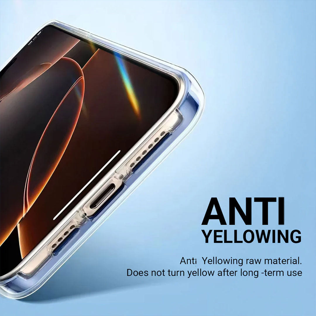 Oppo Reno 13 5G Anti-Yellow Magsafe Liquid Crystal Clear Case