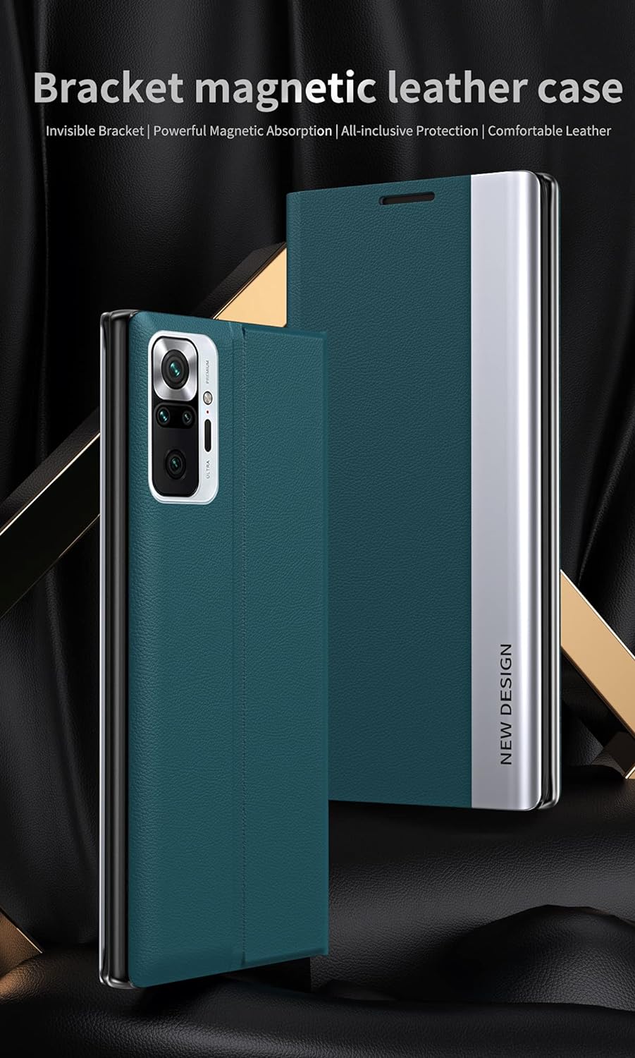 Redmi Note 10 Pro Max 5G Flip Leather Case