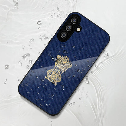 Samsung Galaxy A36 5G Premium Acrylic Shockproof Glass Back Case (Nation Pride)