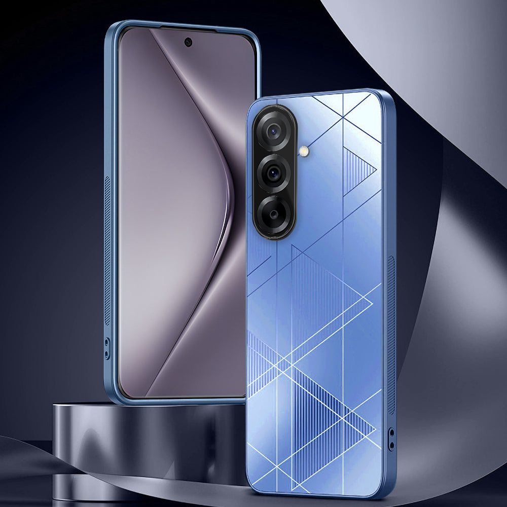 Samsung Galaxy A36 5G Triangle Pattern Matte Back Shockproof Case