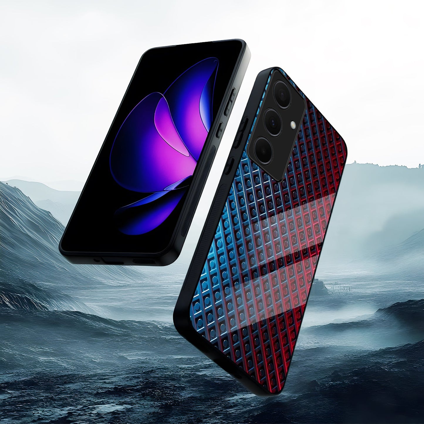 Samsung Galaxy A36 Premium Acrylic Shockproof Glass Back Case (Digital Edge)