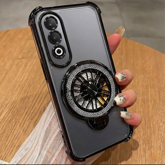 OnePlus Nord CE4 5G Premium Stress Buster Wheel Rotating Shockproof Airbags Case