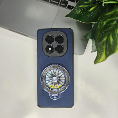 Redmi Note 14 Pro+ 5G Best Selling Stress Buster Wheel Comfortable Touch Sheepskin Scratch Resistant Back Case