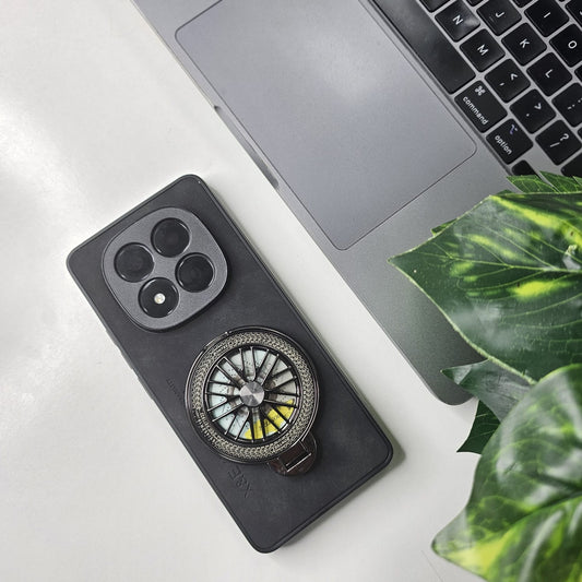 Redmi Note 14 Pro+ 5G Best Selling Stress Buster Wheel Comfortable Touch Sheepskin Scratch Resistant Back Case