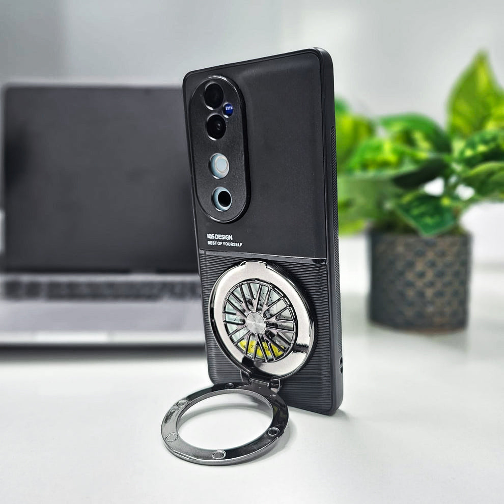 Vivo V40 5G Stress Buster Wheel Hybrid Scratch Resistant Back Case