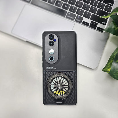 Vivo V40 Pro 5G Best Selling Stress Buster Wheel Hybrid Scratch Resistant Back Case