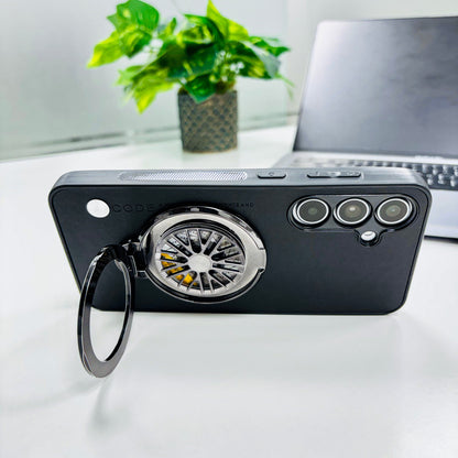 Samsung Galaxy A55 5G Best Selling Stress Buster Wheel Soft Vegan Scratch Resistant Back Case