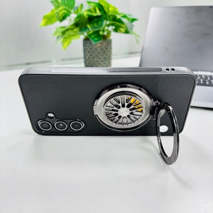 Samsung Galaxy A35 5G Best Selling Stress Buster Wheel Soft Vegan Scratch Resistant Back Case