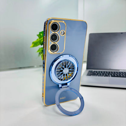 Samsung Galaxy A35 5G Best Selling Stress Buster Wheel Silicone Scratch Resistant Back Case