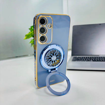 Samsung Galaxy S24 FE 5G Best Selling Stress Buster Wheel Silicone Scratch Resistant Back Case