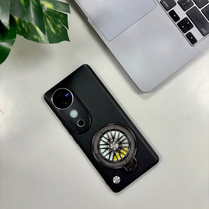 Vivo V40 Pro 5G Best Selling Stress Buster Wheel Soft Vegan Scratch Resistant Back Case