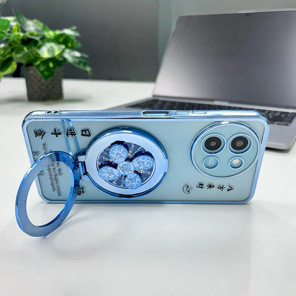 Vivo Y58 5G Rich Manifestation Reflective Fidget Rotating Back Case