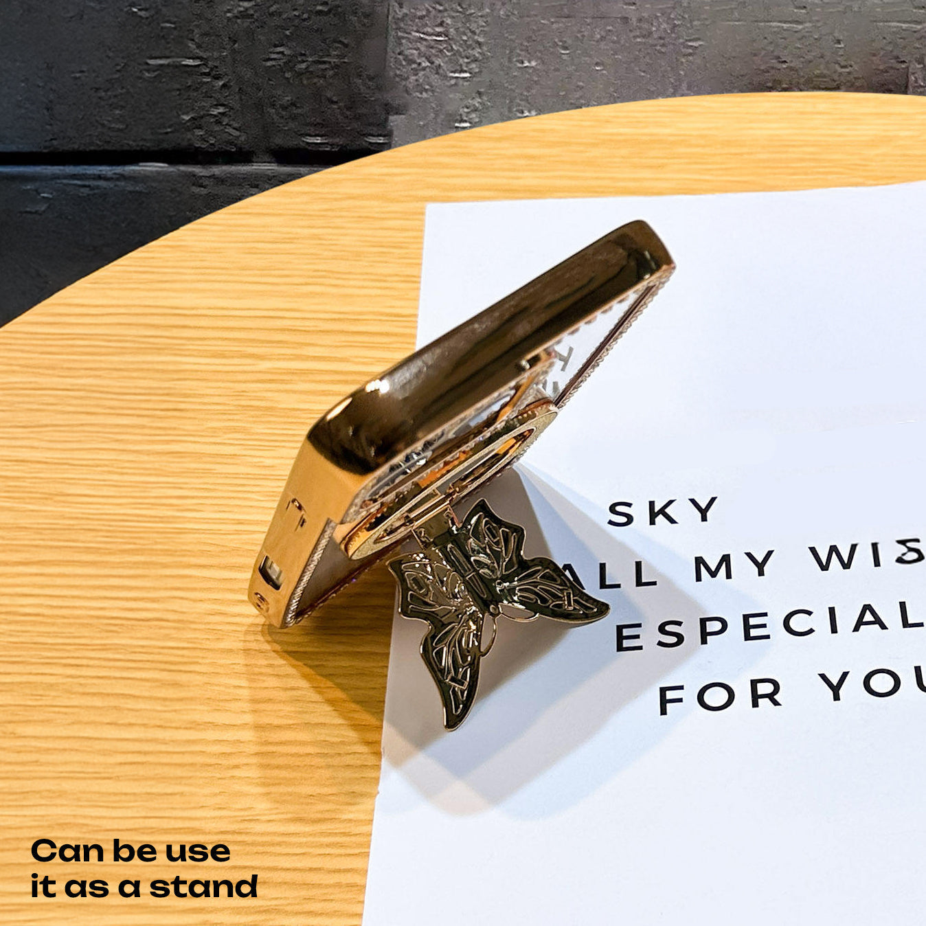 Motorola Edge 50 5G Premium Butterfly Stand Airbags Case