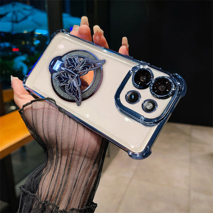 Motorola Edge 50 5G Premium Butterfly Stand Airbags Case