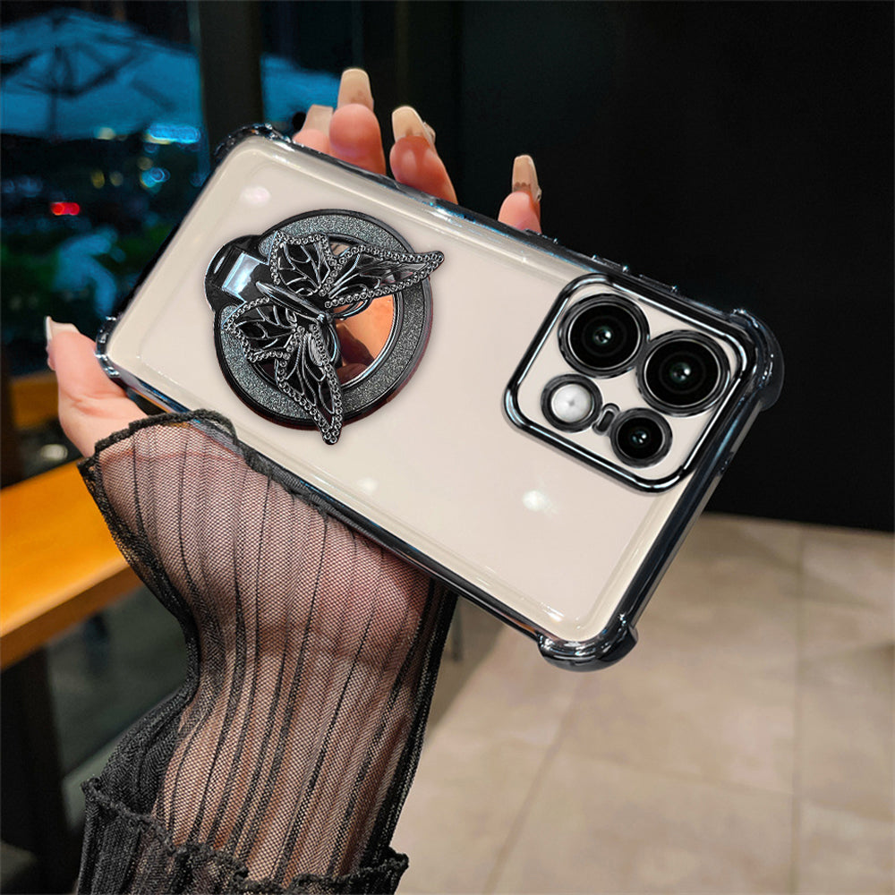 Motorola Edge 50 Pro 5G Premium Butterfly Stand Airbags Case