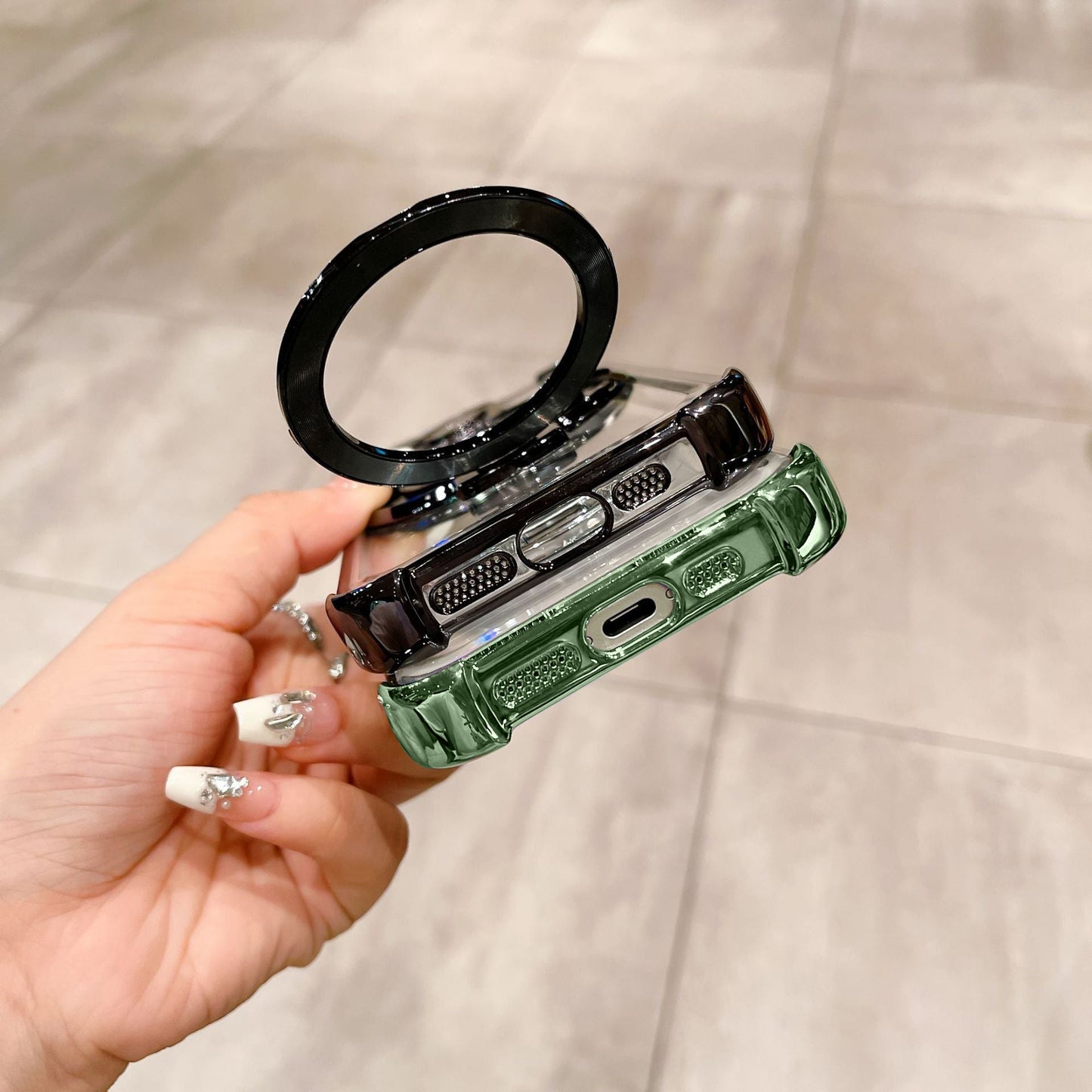 Motorola Edge 70 5G Four Corner Airbags 100% Original Astro Money Magnet Rotating Dollar Case