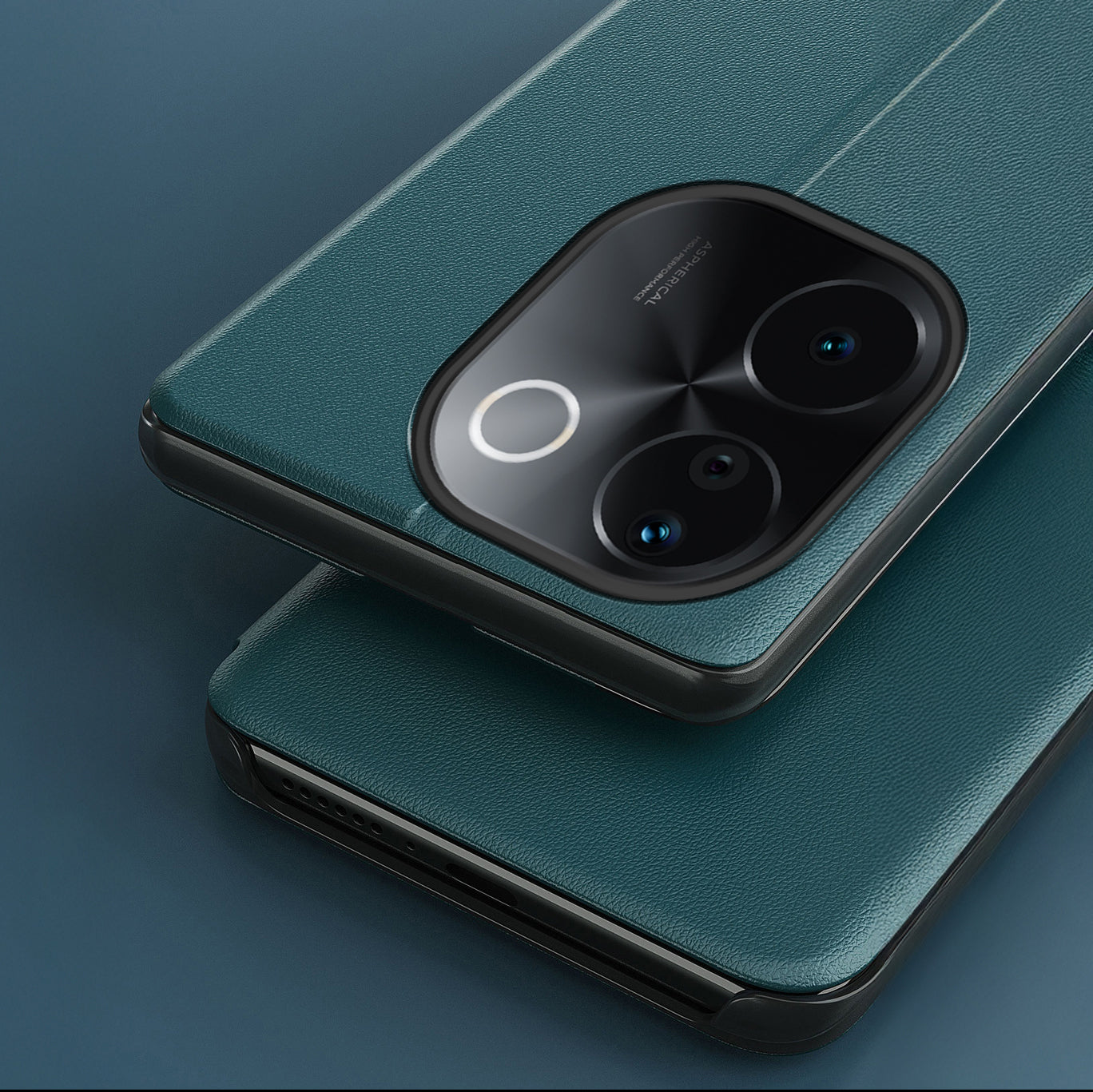 Vivo T3 Pro 5G Luxury Half Window Leather Flip Case