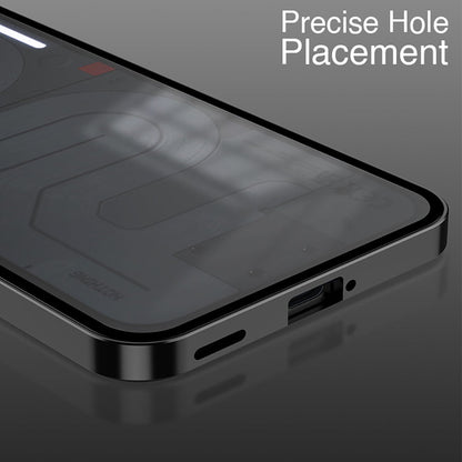 Nothing Phone 3a Pro 5G Aluminium Metal Bumper Shield Transparent Back Case