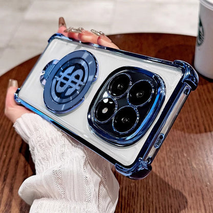 Oppo F29 Pro 5G Four Corner Airbags 100% Original Astro Money Magnet Rotating Dollar Case