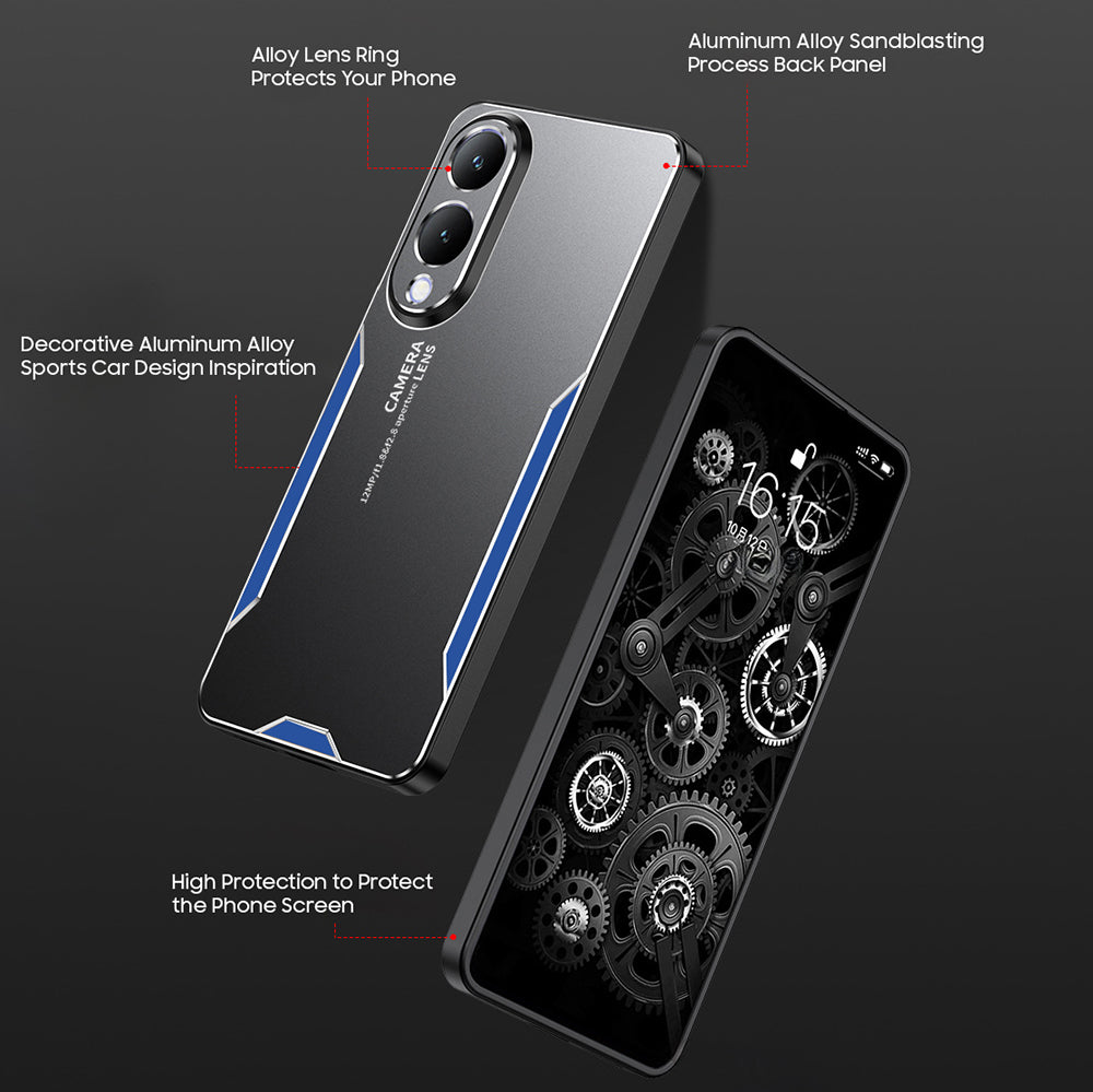 Vivo Y28 5G Luxury Aluminium Metal Frame Protective Case
