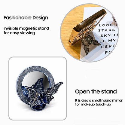 Samsung Galaxy A36 5G Premium Butterfly Stand Airbags Case