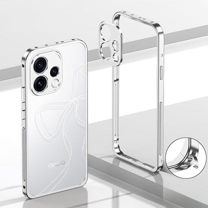 Oppo Reno 15 5G Aluminium Metal Frame Case With Metal Camera Lens Protection