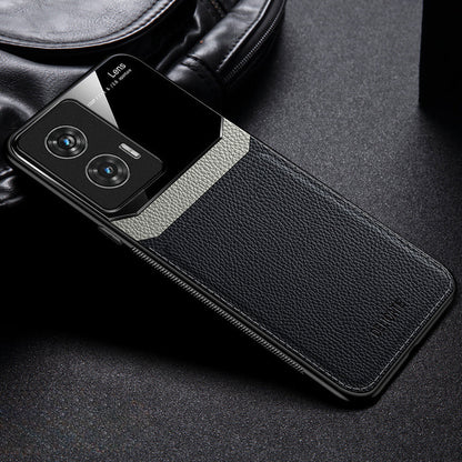Motorola Edge 50 Fusion 5G Premium Leather Lens Protective Case