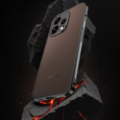 Oppo Reno 15 5G Aluminium Metal Frame Case With Metal Camera Lens Protection