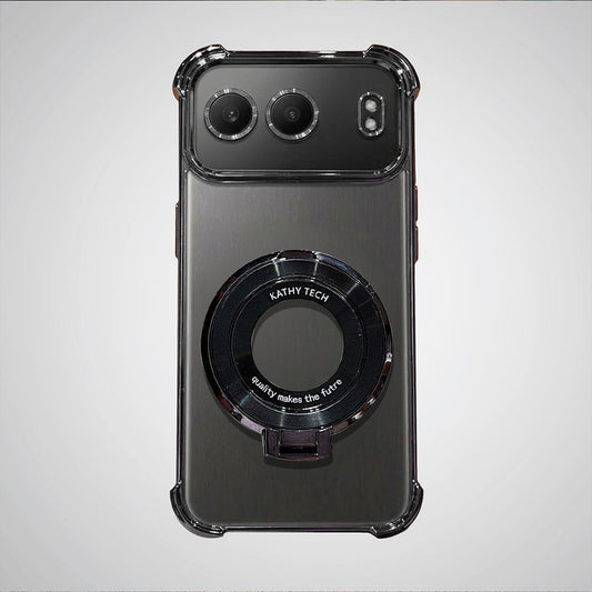 OnePlus Nord 4 5G Original Luxury Magnifier Ring Stand Shockproof Airbags Corner Case