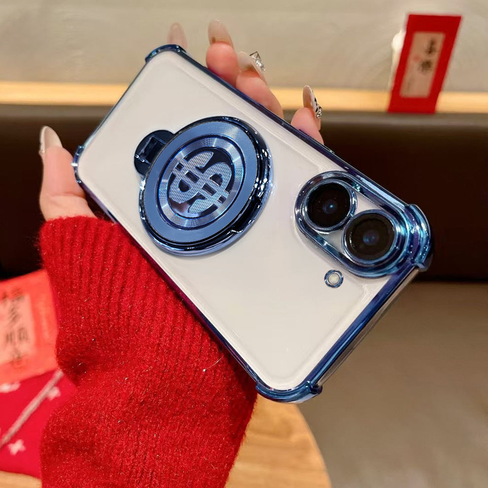 OnePlus Nord CE5 5G Four Corner Airbags 100% Original Astro Money Magnet Rotating Dollar Case