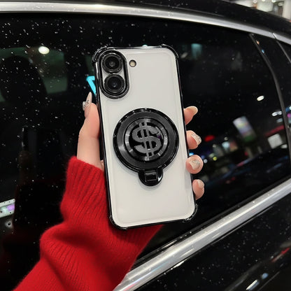 OnePlus Nord CE5 5G Four Corner Airbags 100% Original Astro Money Magnet Rotating Dollar Case