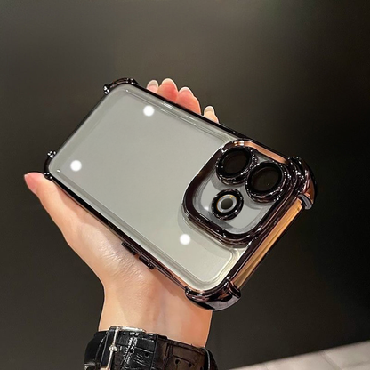 Oppo A5 Pro 5G Transparent Shockproof Case With Airbag Corners