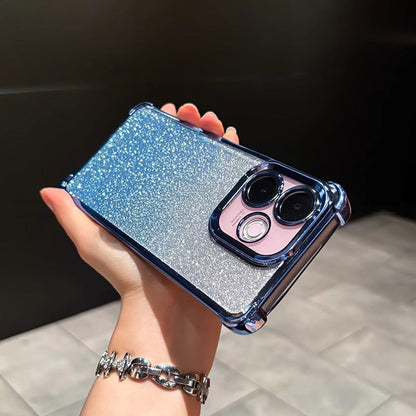 Oppo A5 Pro 5G Luxury Shimmer Shockproof Airbag Case