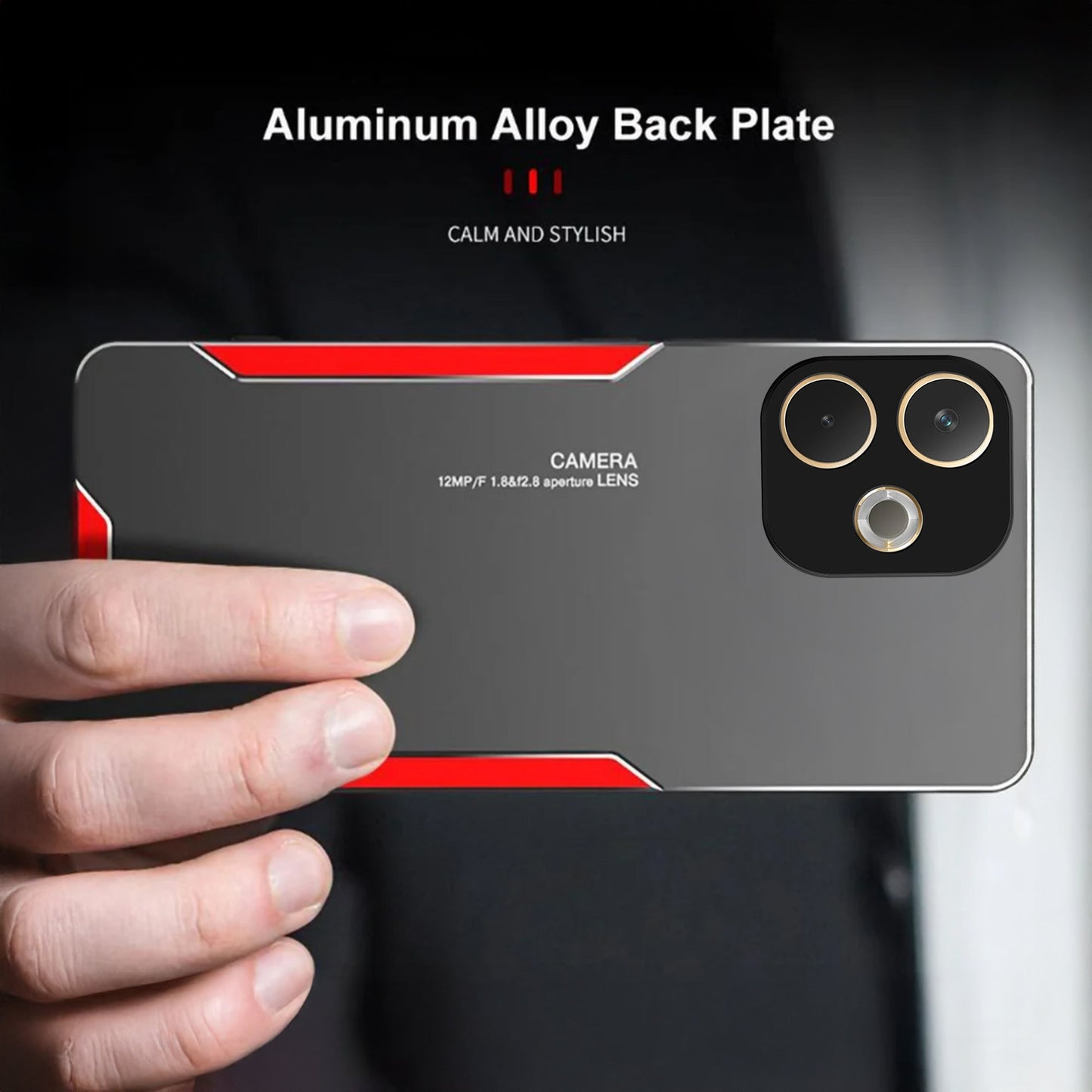 Oppo A5 Pro 5G Metal Frame Back Case