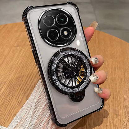 Oppo F29 Pro 5G Premium Stress Buster Wheel Rotating Shockproof Airbags Case