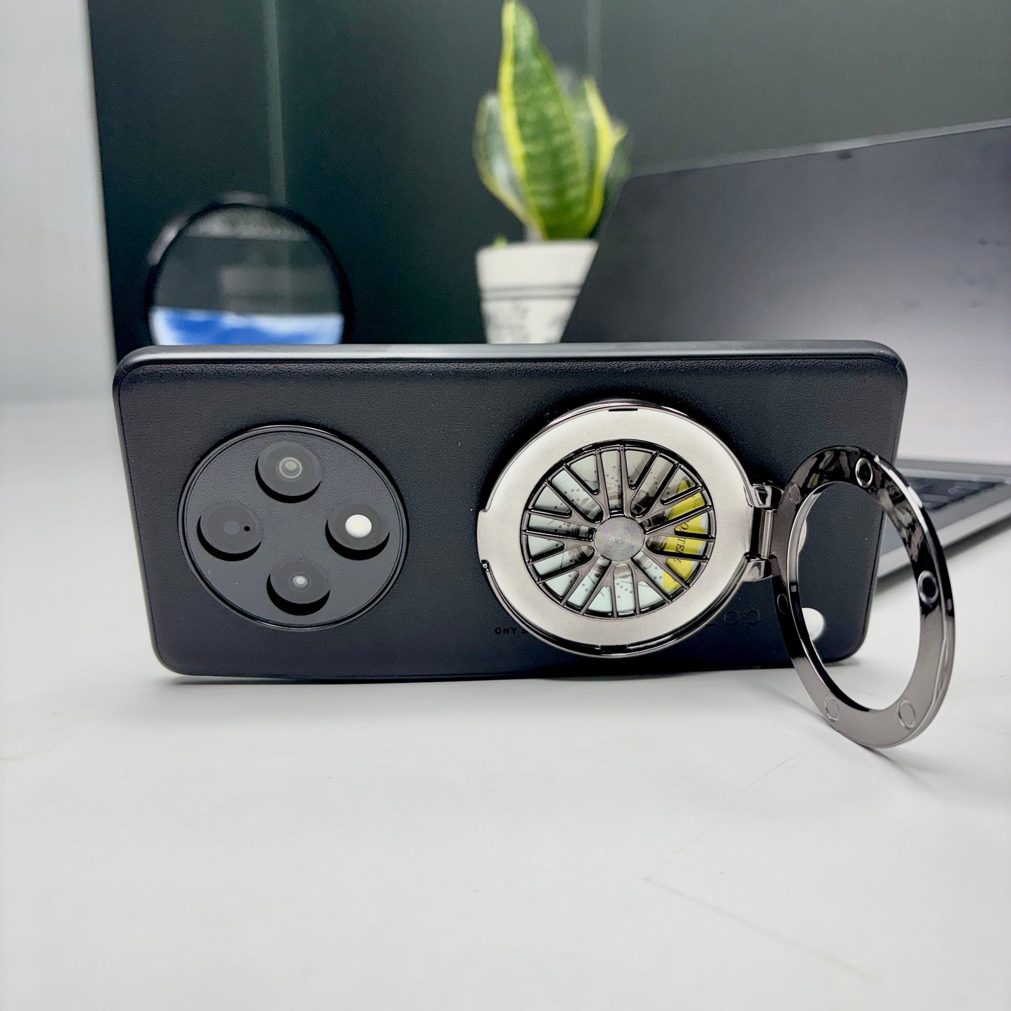 Oppo F27 Pro+ 5G Best Selling Stress Buster Wheel Soft Vegan Scratch Resistant Back Case