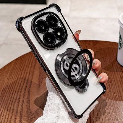 Oppo F29 5G Four Corner Airbags 100% Original Astro Money Magnet Rotating Dollar Case