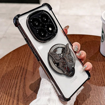Oppo F29 Pro 5G Premium Butterfly Stand Airbags Case
