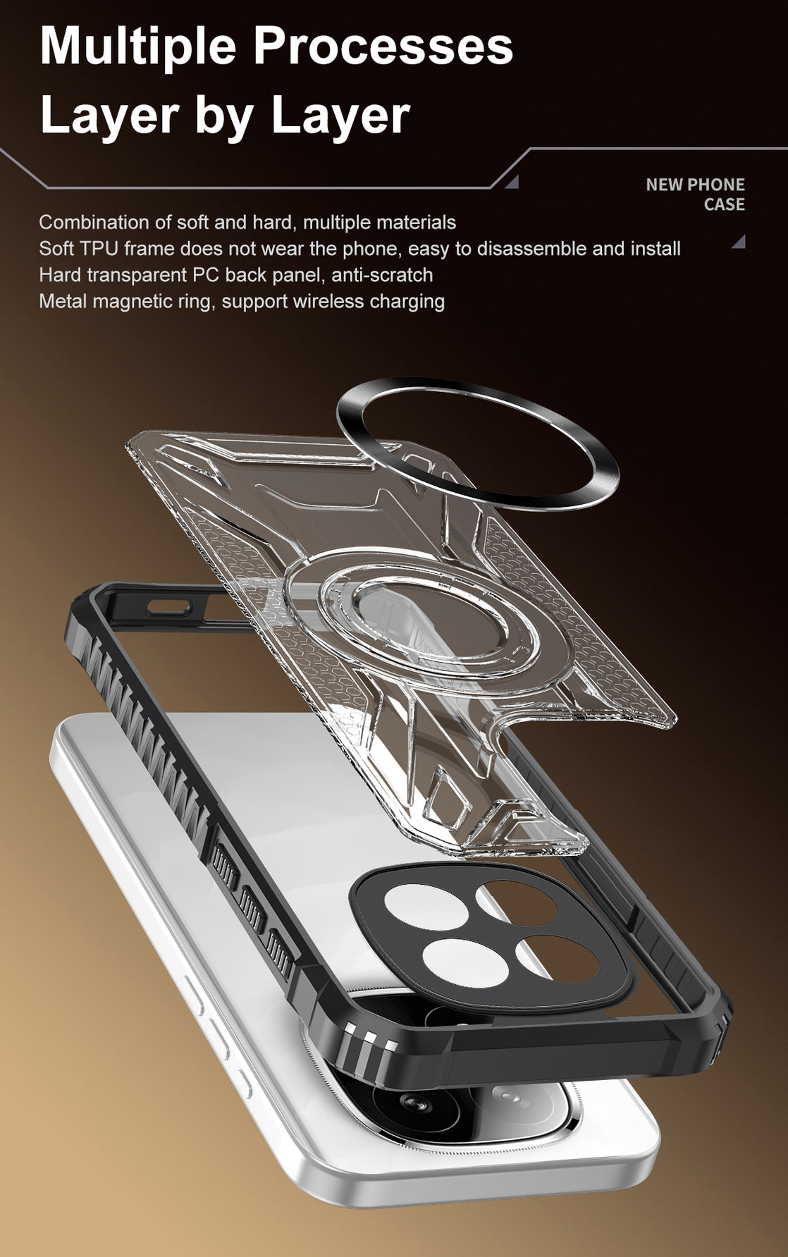 Oppo F29 Pro 5G Magsafe Shockproof Armour Case